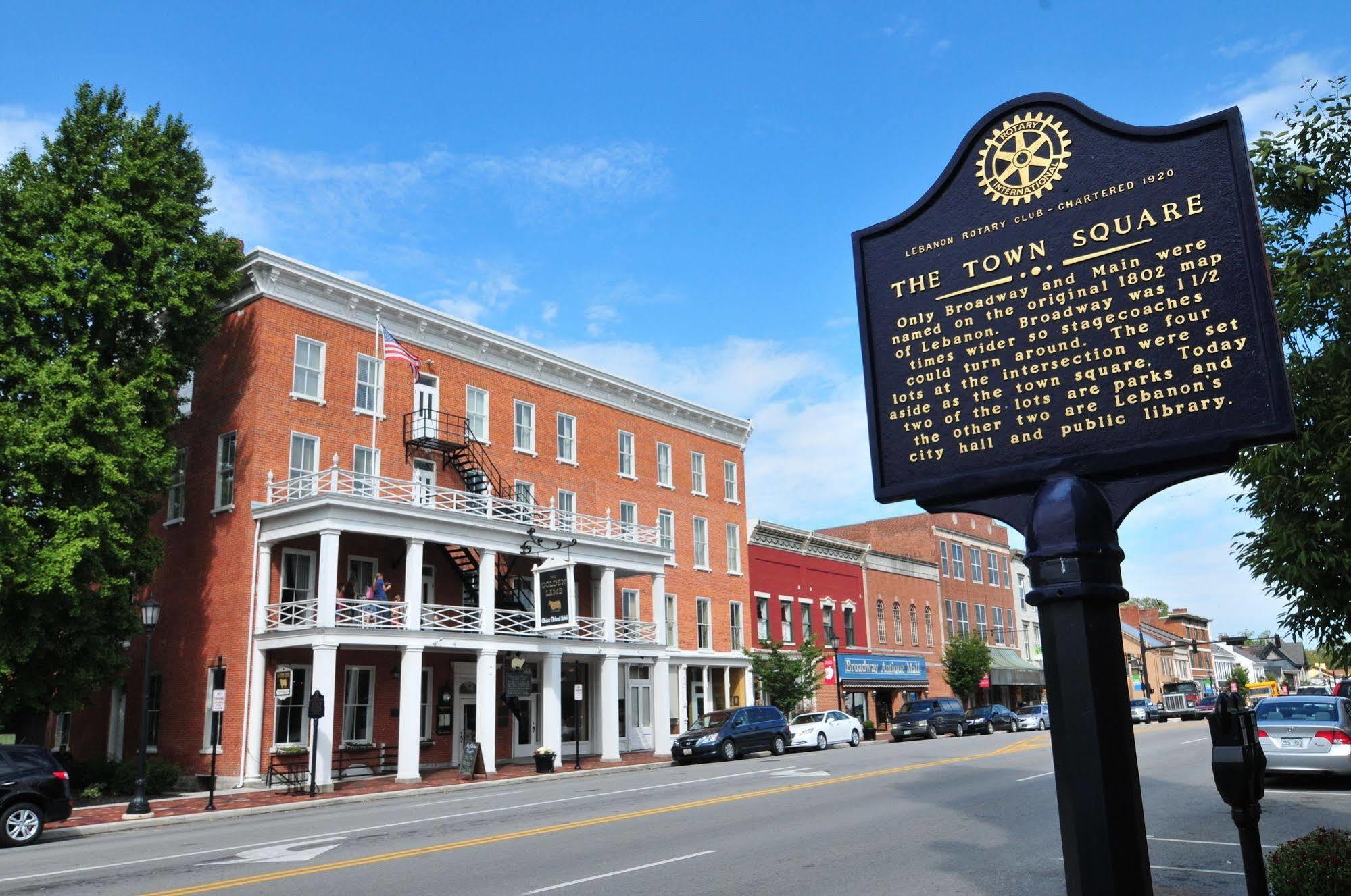 The Golden Lamb Hotel Lebanon Exterior photo